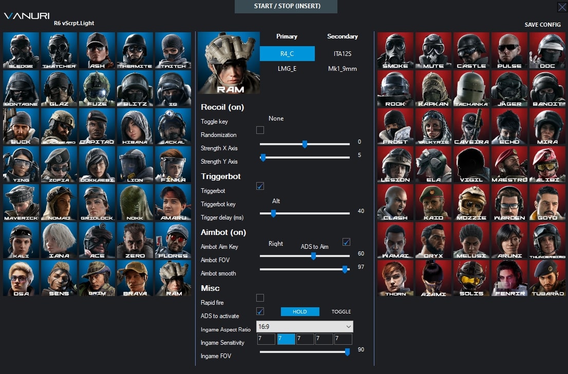 Menu preview