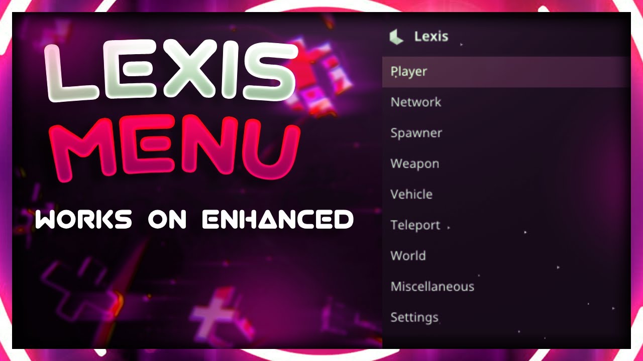 Lexis Menu